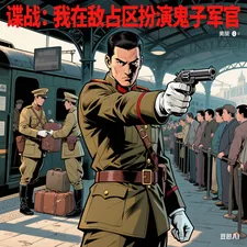 《谍战:我在敌占区扮演鬼子军官》小说封面
