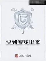 《快到游戏里来》小说封面