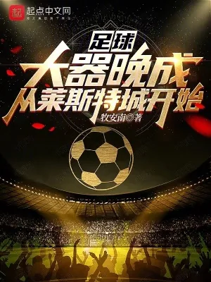 《足球:大器晚成,从莱斯特城开始》小说封面